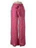 Angie Hearts Pink Casual Pants Size M - photo 1