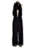 Zara Basic Solid Black Jumpsuit Size S - photo 2