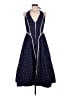 Maeve Polka Dots Blue Cocktail Dress Size M - photo 1