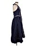 Maeve Polka Dots Blue Cocktail Dress Size M - photo 4