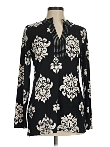 Charter Club Long Sleeve Blouse (view 1)