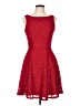 Speechless 100% Polyester Red Cocktail Dress Size 11 - photo 1