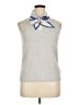 Moth Silver Sweater Vest Size XL - photo 1