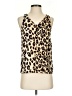 Ann Taylor Tan Sleeveless Blouse Size XS (petite) - photo 1