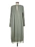Wilfred 100% Polyester Solid Gray Casual Dress Size M - photo 2