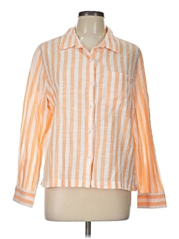 Lola River 3/4 Sleeve Button-Down Shirt (view 1)