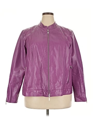 Jessica London Leather Jacket (view 1)