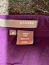 Sandra 100% Rayon Purple Long Sleeve Blouse Size M - photo 7