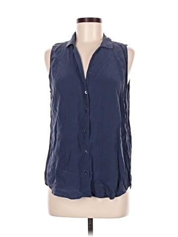 Equipment Sleeveless Button-Down Shirt (view 1)