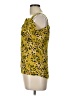 HEATHER Yellow Short Sleeve Top Size XL - photo 5