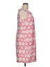 Perceptions Graphic Pink Casual Dress Size XL - photo 4