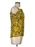 HEATHER Yellow Short Sleeve Top Size XL - photo 4