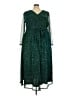 BLOOMCHIC 100% Polyester Stars Green Cocktail Dress Size 18 - 20 - photo 1