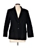 Worthington 100% Merino Wool Black Jacket Size 10 Petite - photo 1
