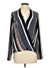 Ann Taylor 100% Polyester Blue Long Sleeve Blouse Size S - photo 1