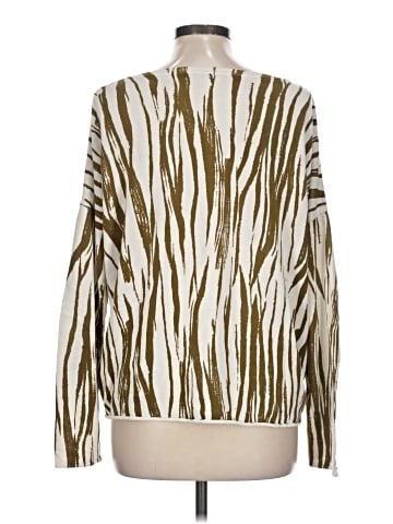 Garnet Hill Long Sleeve Silk Top (view 2)