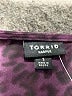 Torrid 100% Polyester Purple Long Sleeve Blouse Size 1X Plus (1) - photo 7