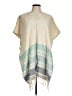 Tribe Alive 100% Cotton Ivory Poncho One size - photo 1