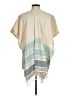 Tribe Alive 100% Cotton Ivory Poncho One size - photo 2