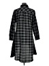 Unbranded 100% Polyester Plaid Black Casual Dress Size XL - photo 2