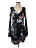 Guess Floral Black Cocktail Dress Size L - photo 1