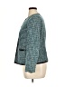 DressBarn Tweed Teal Jacket Size 14 - photo 5