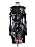 Guess Floral Black Cocktail Dress Size L - photo 2