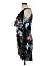 Guess Floral Black Cocktail Dress Size L - photo 5