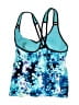 ZeroXposur Print Blue Swimsuit Top Size L - photo 2