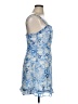 Lush 100% Polyester Paisley Blue Cocktail Dress Size XL - photo 4