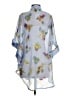 Forever 21 100% Polyester Blue Kimono Size S - photo 2