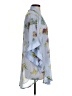 Forever 21 100% Polyester Blue Kimono Size S - photo 4