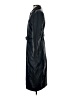 Rebecca Minkoff 100% Polyurethane Blue Trenchcoat Size S - photo 5