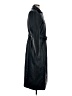 Rebecca Minkoff 100% Polyurethane Blue Trenchcoat Size S - photo 4