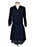 Maurices Solid Blue Casual Dress Size S - photo 1