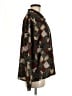 Ebony Spiegel Print Brown Long Sleeve Blouse Size M (estimated) - photo 4