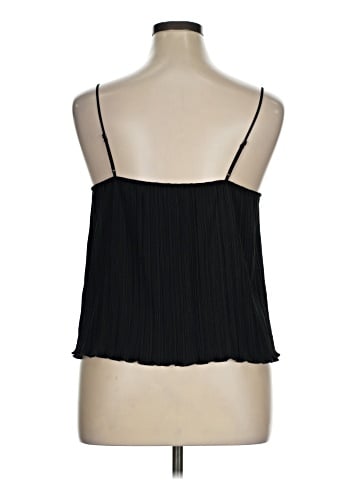 Madewell Pliss&eacute; Crop Cami Tank (view 2)