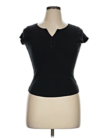 U2 Ladies Short Sleeve Henley (view 1)