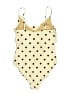 Old Navy Polka Dots Yellow One Piece Swimsuit Size S (estimated) - photo 2