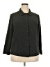 Soft by Avenue Tweed Gray 3/4 Sleeve Blouse Size 18 - photo 1