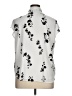 Ann Taylor Silver Gray Sleeveless Blouse Size XL - photo 2