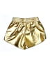 Unbranded Metallic Gold Athletic Shorts Size 130 cm / US 8 - photo 2