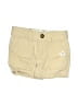 Carter's 100% Cotton Solid Tan Khaki Shorts 0-3 MO / 3 MO - photo 1