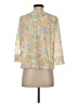 Ruby Rd. 100% Polyester Yellow 3/4 Sleeve Blouse Size S (petite) - photo 2