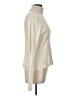 August Silk Ivory Turtleneck Sweater Size L - photo 4