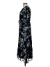Blue Rain 100% Polyester Floral Blue Cocktail Dress Size XXS - photo 5