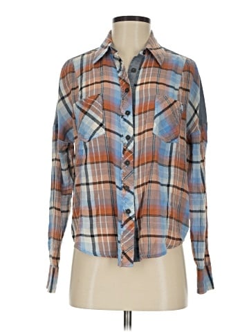 We the Free Long Sleeve Button-Down Shirt (view 1)