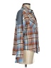 We the Free Plaid Blue Long Sleeve Button-Down Shirt Size XS - photo 4