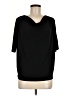 Tahari Black Short Sleeve Top Size M - photo 1