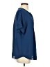 Max Studio 100% Polyester Blue 3/4 Sleeve T-Shirt Size S - photo 4